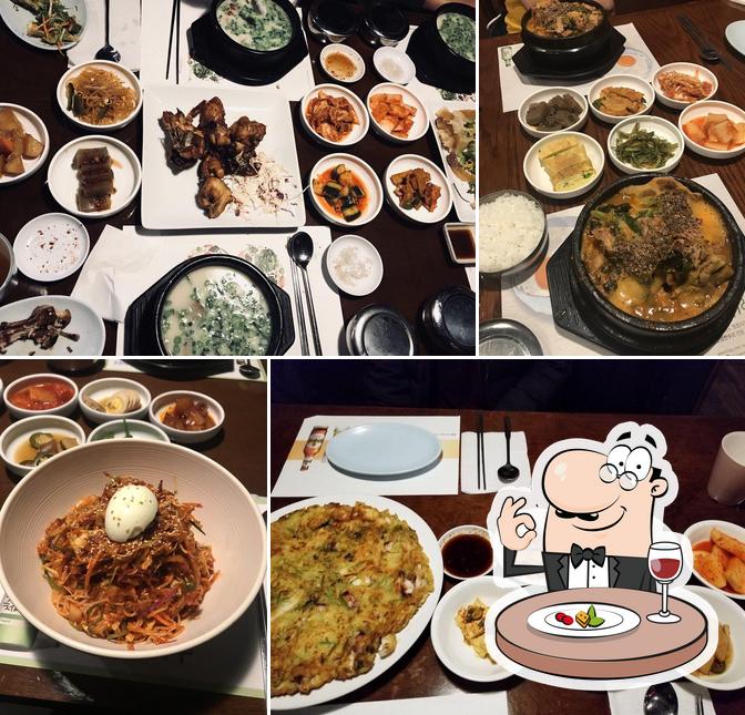 Еда в "San Korean Cuisine"