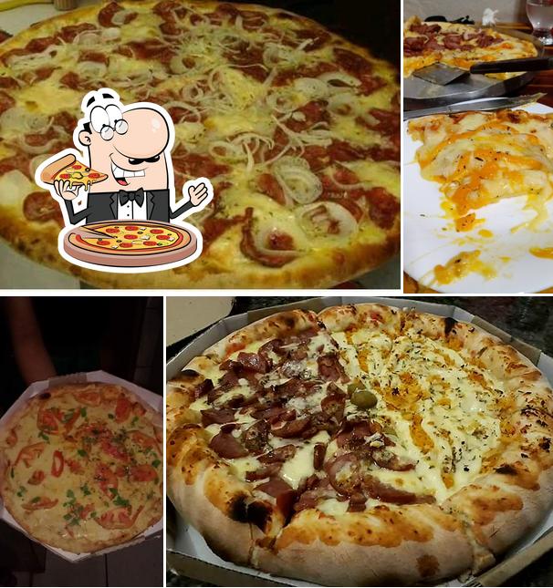 Escolha pizza no Taí Pizzaria