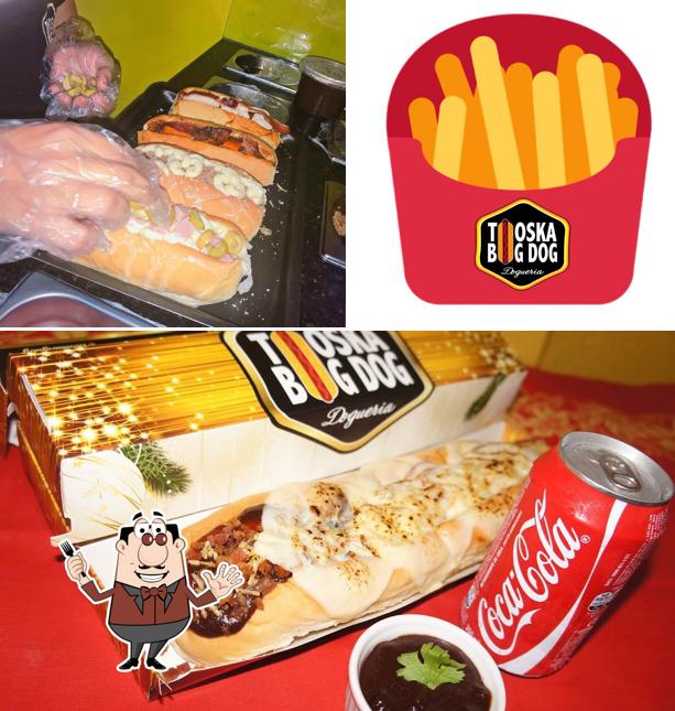 Platos en Tioska Big Dog