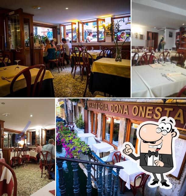 Découvrez l'intérieur de Trattoria Dona Onesta