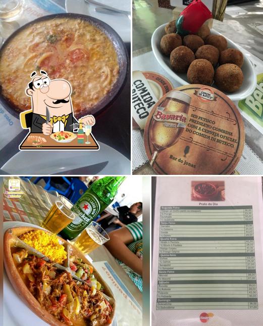 Comida em Bar do Jonas