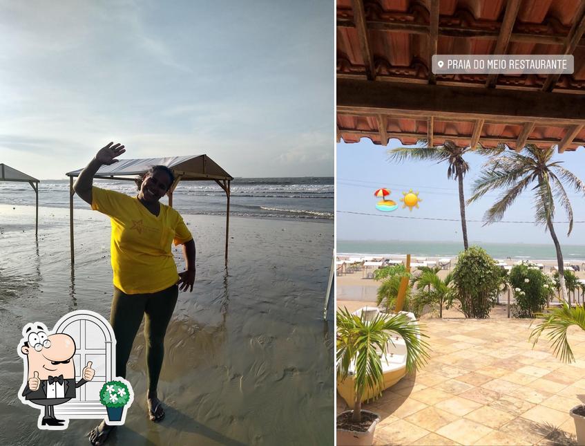 Veja imagens do exterior do Praia do Meio