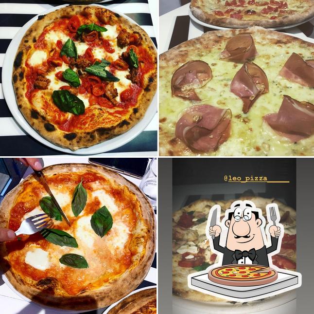 Ordina tra le molte varianti di pizza