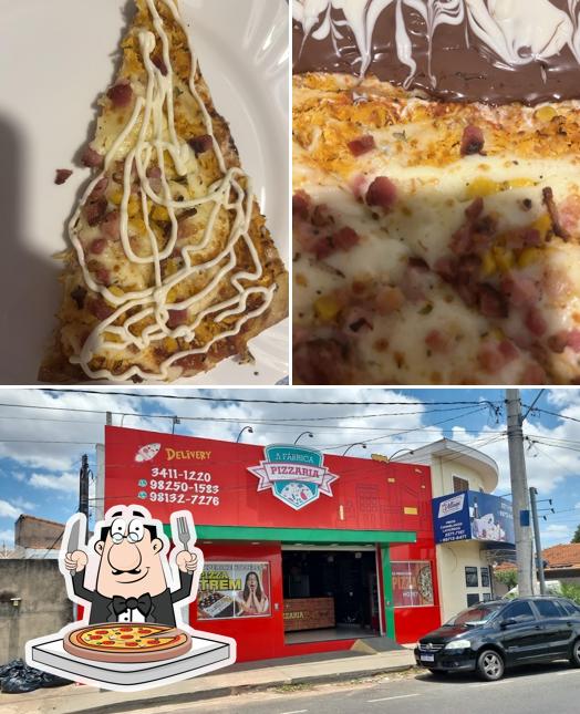 Consiga pizza no A Fábrica Pizzaria