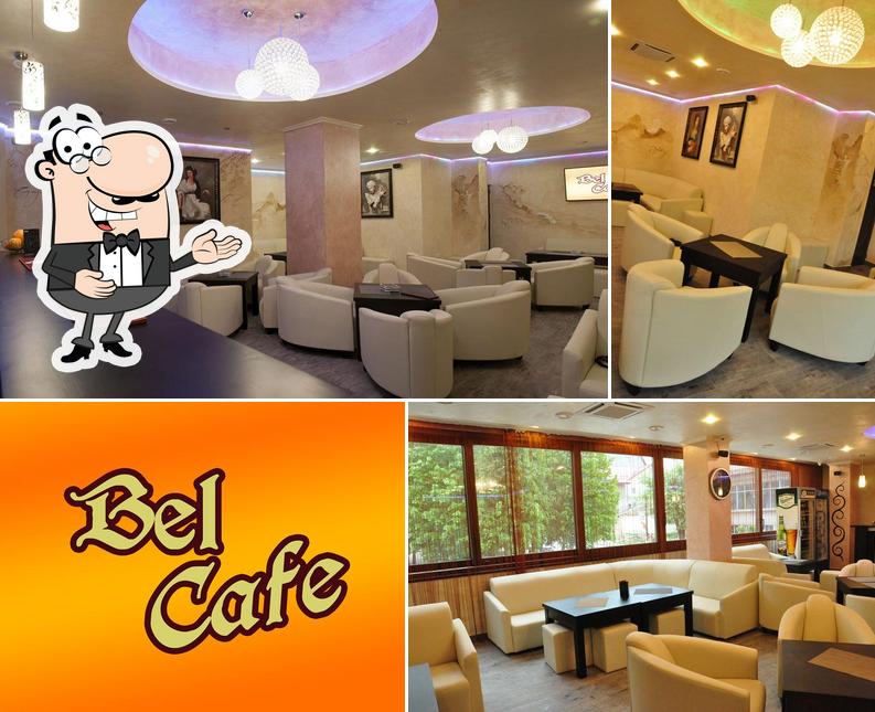 Look at the photo of Bel Cafe