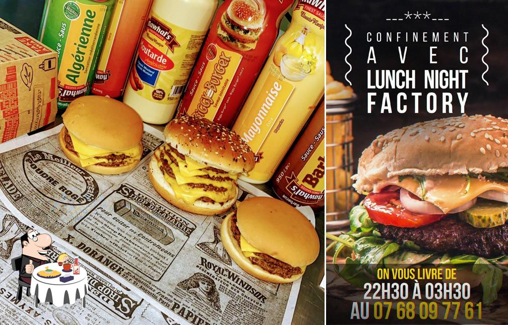 Les hamburgers de Lunch Night Factory will conviendront une grande variété de goûts