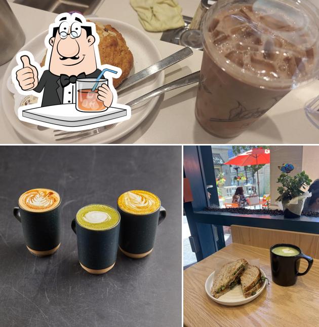 Good Earth Coffeehouse - The Bay Centre is distinguished by drink and food