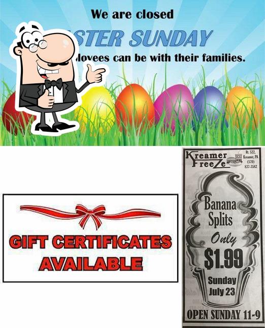 Kreamer Freeze, 6402 US522 in Kreamer Restaurant reviews