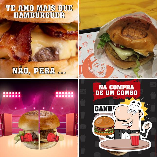 Peça um hambúrguer no O Nesto Burger