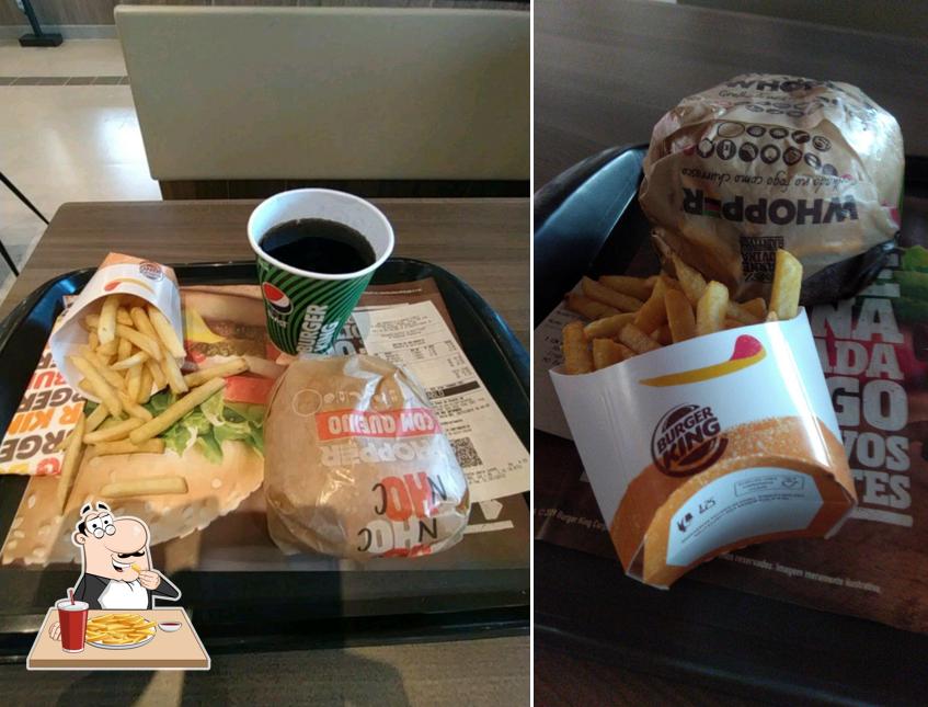 Prove cbatatas fritas francesas no Burger King