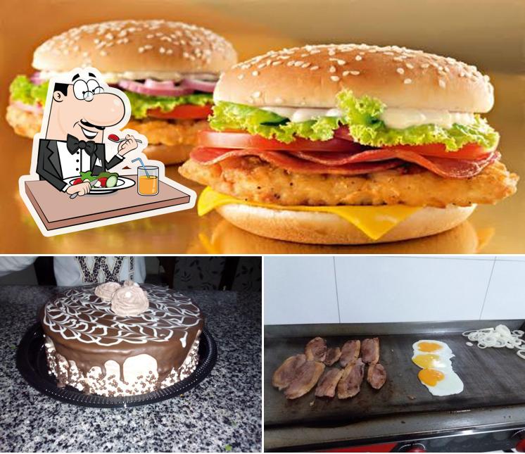 Comida em Lanchonete Silva Burguer