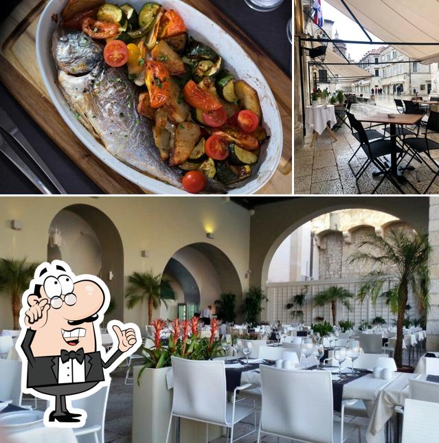 Gli interni di Gradska kavana Arsenal Restaurant