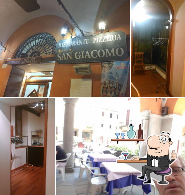 Gli interni di Pizzeria Ristorante San Giacomo