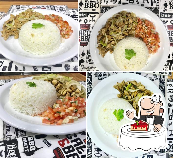 Grego & BBQ oferece uma escolha de pratos doces