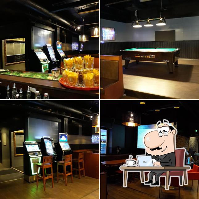 The interior of Jyke’s Pub