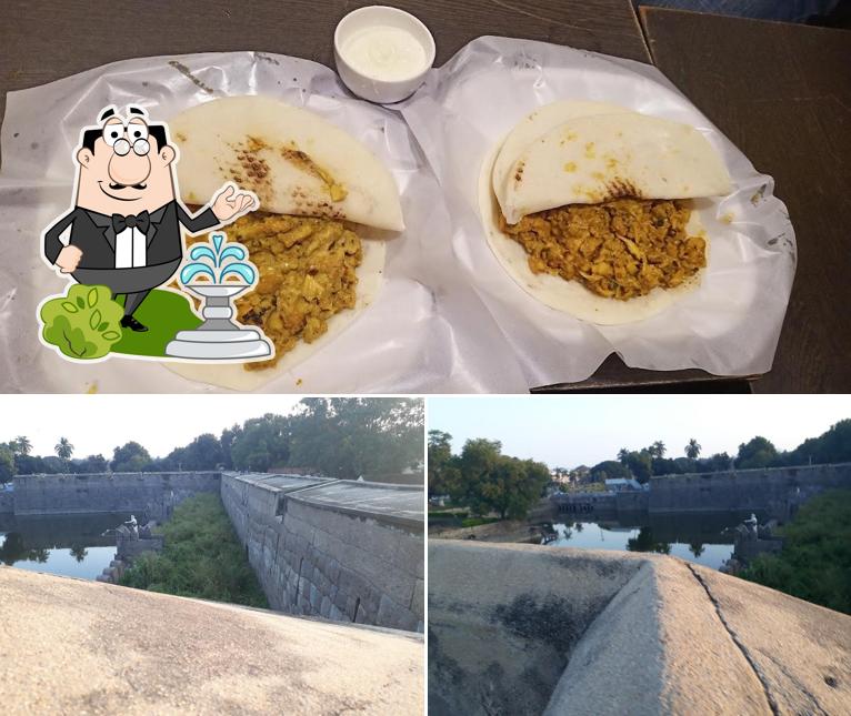 Lezzet Shawarma is distinguished by exterior and food