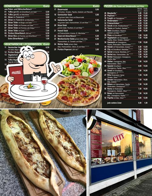 Pizzeria City Döner, UbstadtWeiher Restaurantspeisekarten und Bewertungen