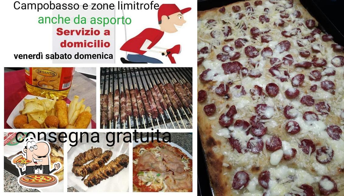 Scegli tra le svariate varianti di pizza