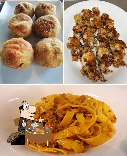 Cibo al Trattoria Da Ballarin