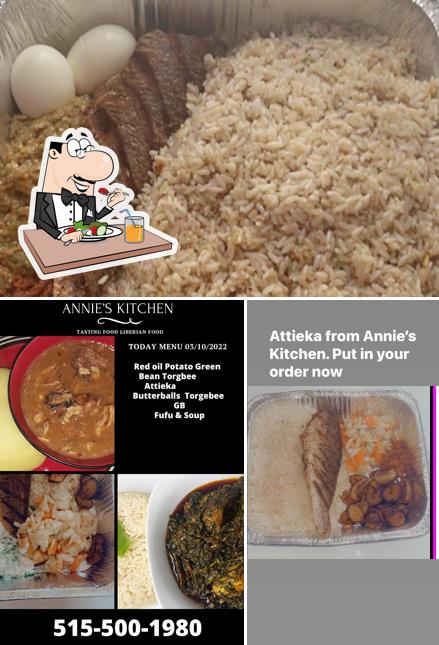 Comida en Annie's Kitchen
