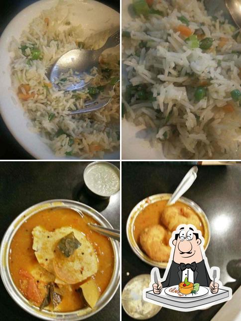 Food at Hotel Shiva Prasad