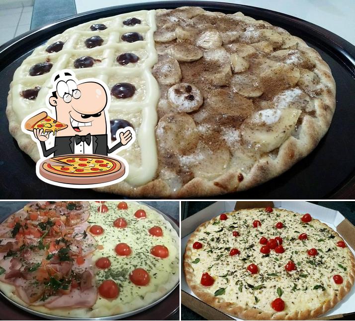 Escolha pizza no Tio Beto Pizzas e Esfihas São Francisco do Sul SC