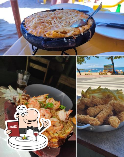 Comida em Quintalzinho beach