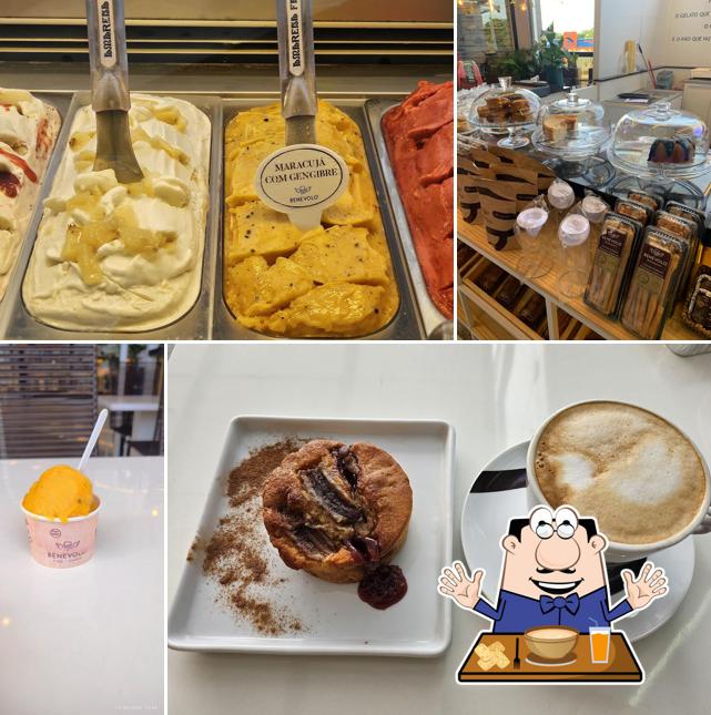 Benévolo café e gelado (Open mall)