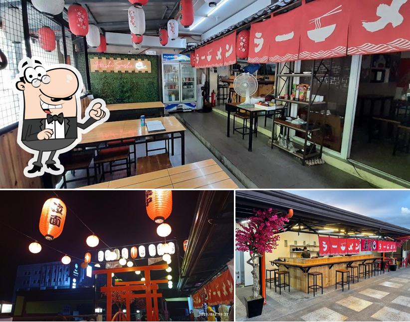 This is the photo showing exterior and interior at Little Tokyo