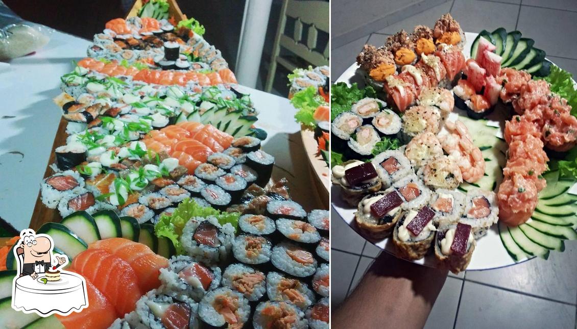 I SUSHI Culinária Japonesa serve uma gama de pratos doces