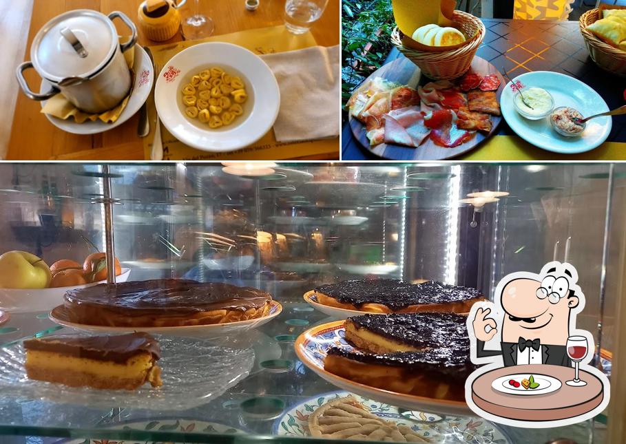 Platti al Osteria del Pozzo