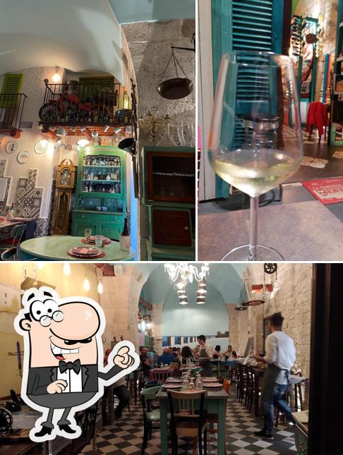 Gli interni di Ristorante osteria Scvnazz Giovinazzo