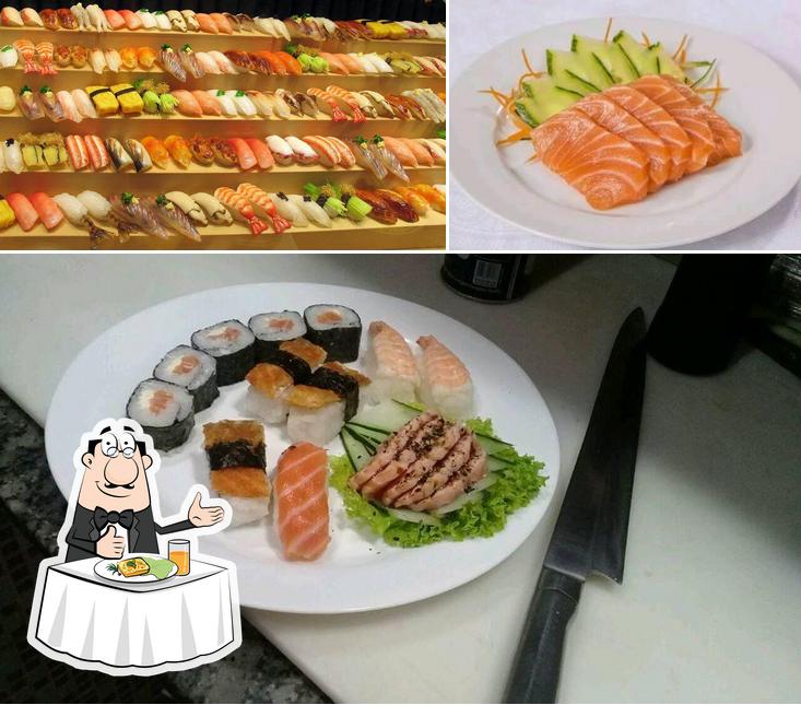 Comida em Sushi philadelfia