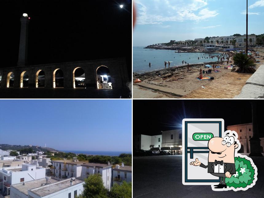 Goditi la vista dagli esterni di Vesoma Cafè Leuca