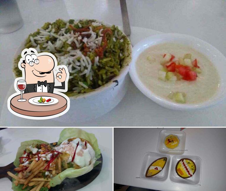 Food at Gwalia Sweets