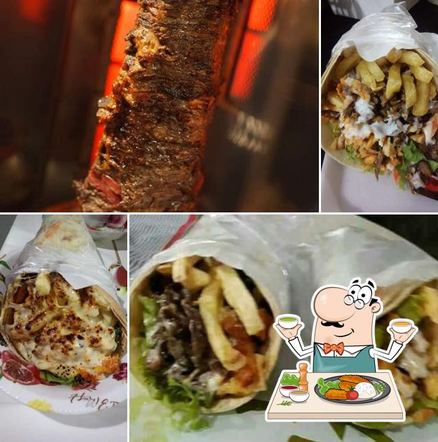 Platos en Mister Kebab