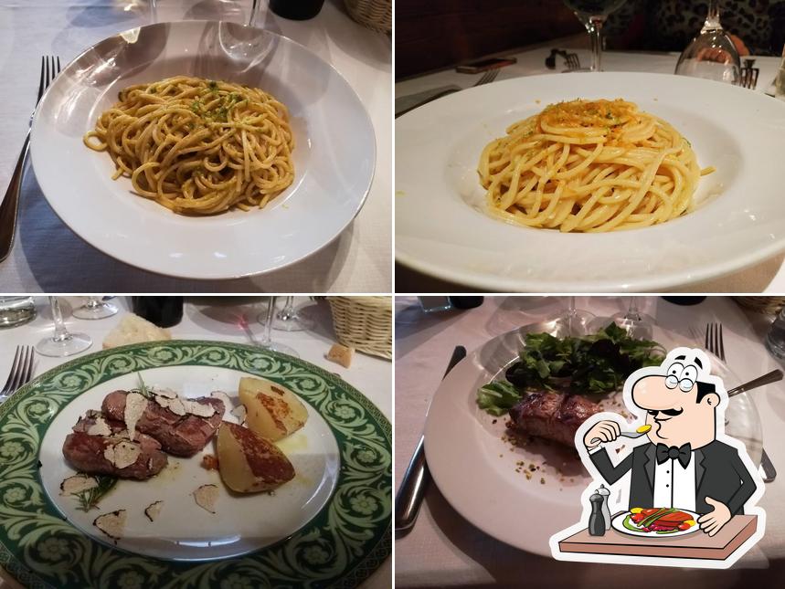 Еда в "Osteria della Darsena"