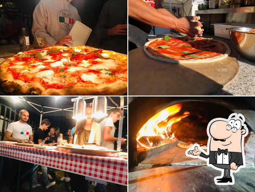 La foto della interni e cibo di Der Pizzawagen & Panuozzeria Münchwilen