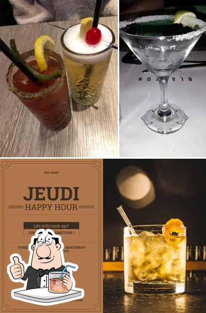 Prenez une boisson du menu