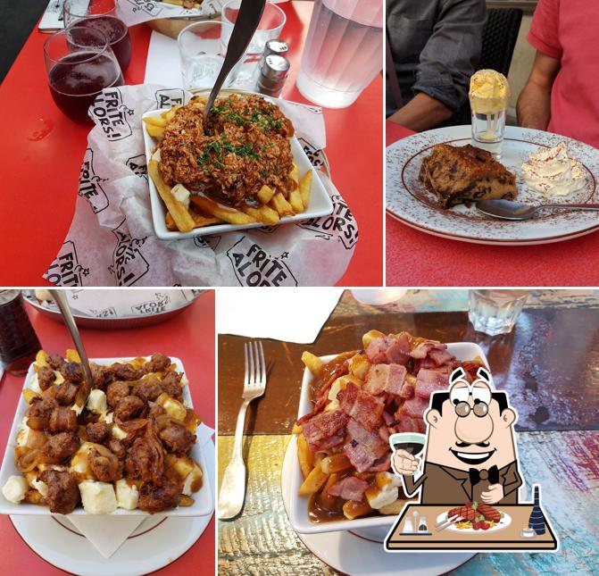 Essayez des repas à base de viande à Frite Alors ! Guillotière