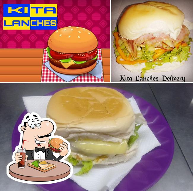Consiga um hambúrguer no @Kita Lanches