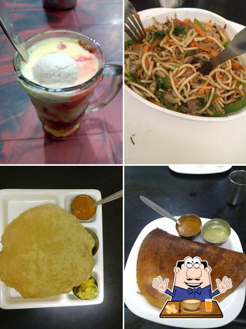 Food at Sujatha Hotel