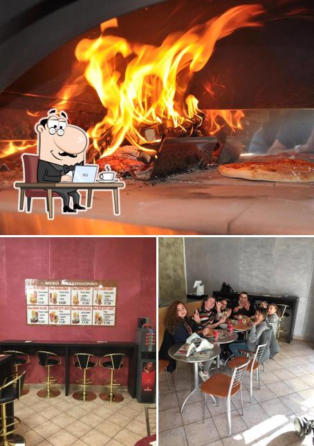 L'intérieur de Vip Pizzeria