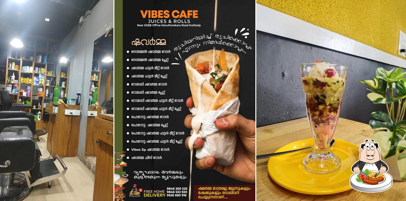 Food at VIBES CAFE