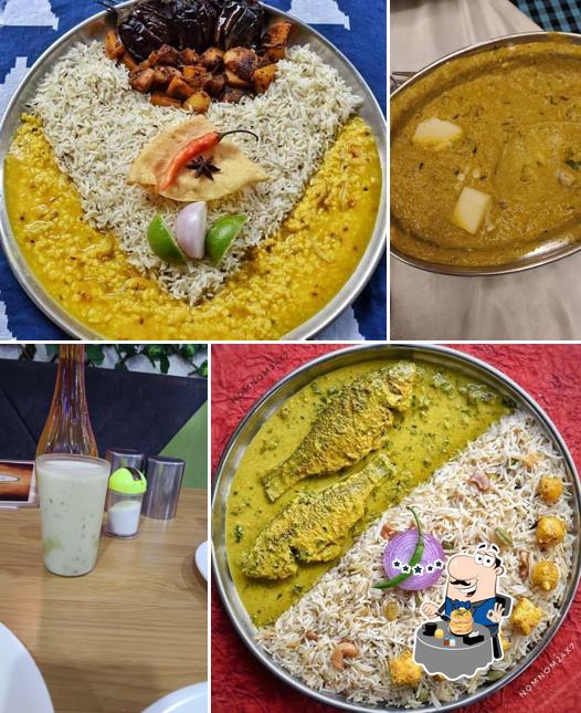 Food at Dolphin Restaurant