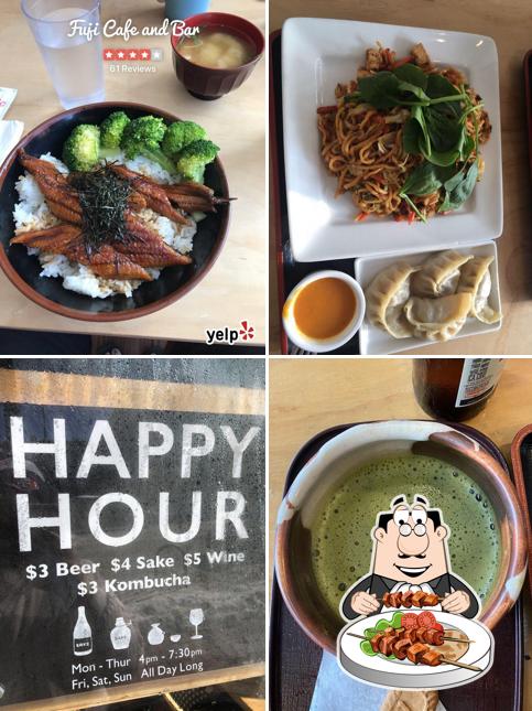 Food at Fuji Restaurant and Bar