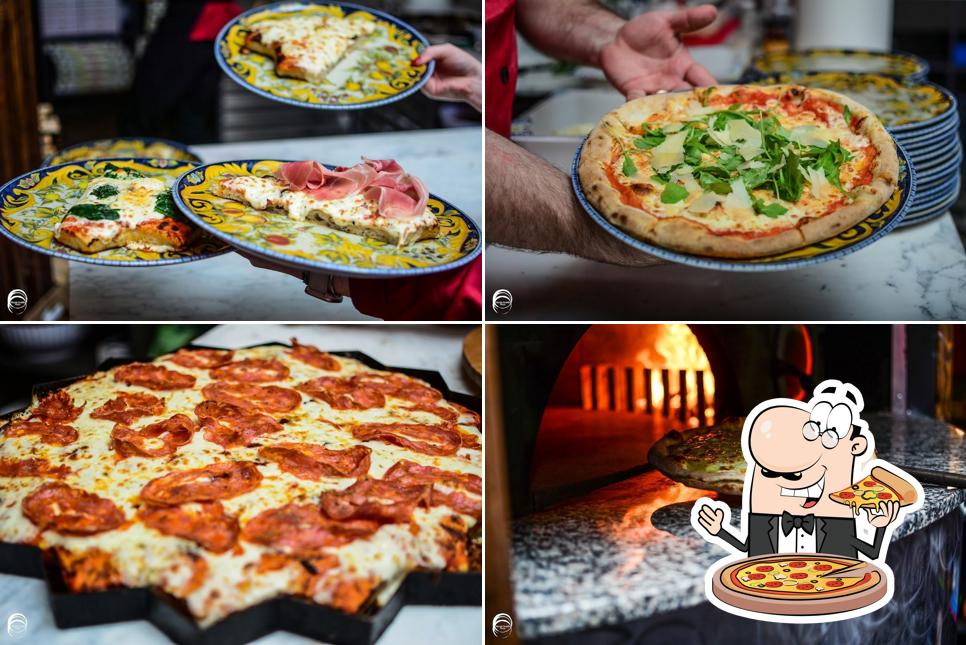 A Il Pizzaiolo, puoi ordinare una bella pizza