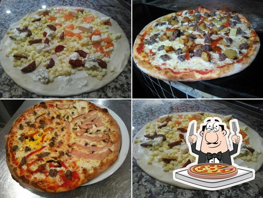 A Pizza Dina, vous pouvez commander des pizzas