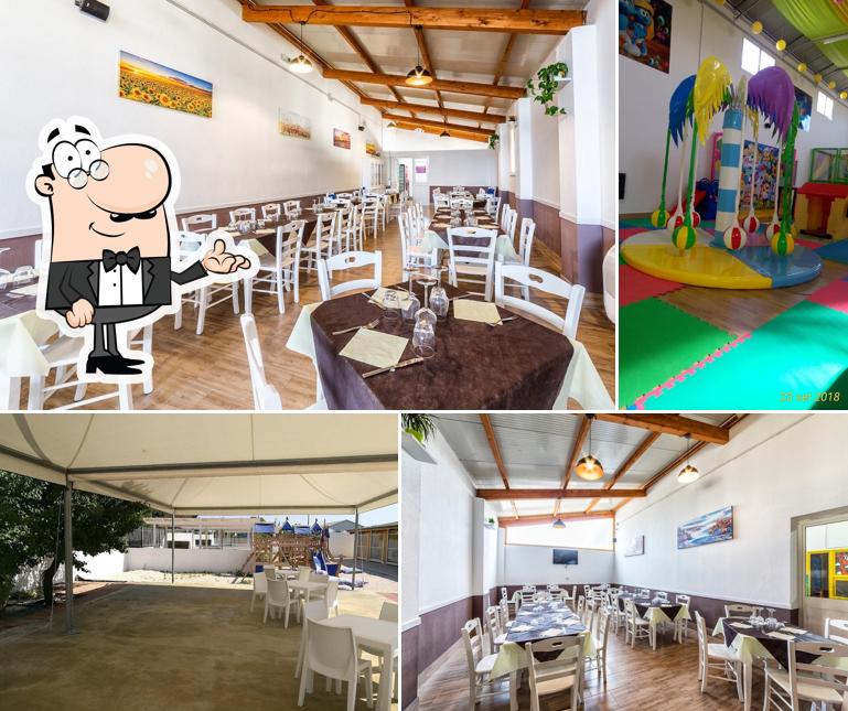Gli interni di Kinder Park