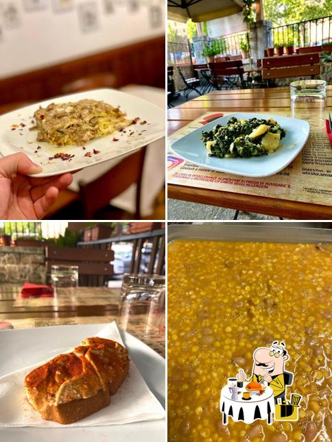 Platti al Trattoria Al Moro Trieste